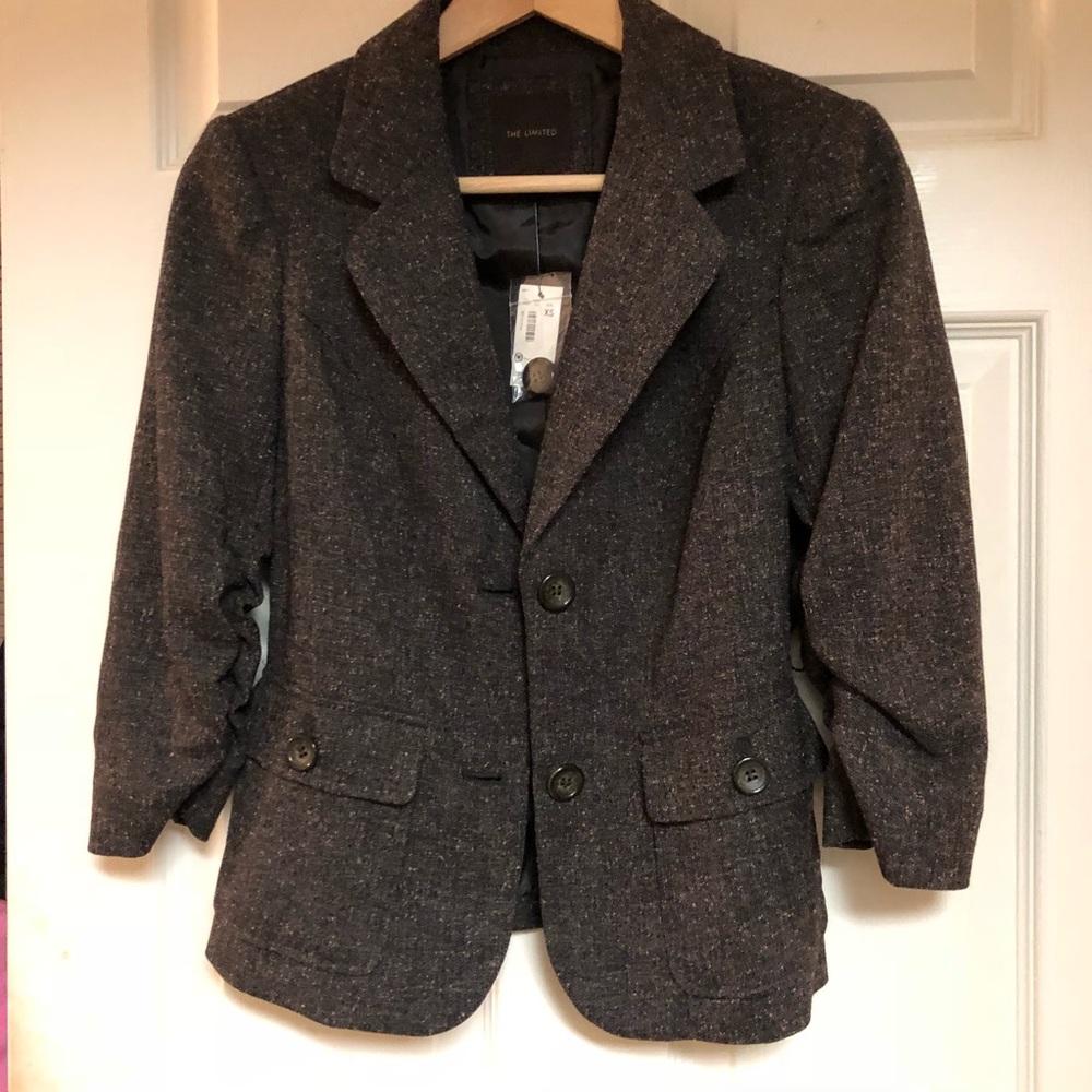 The Limited Stylish Removable Belt Blazer XS